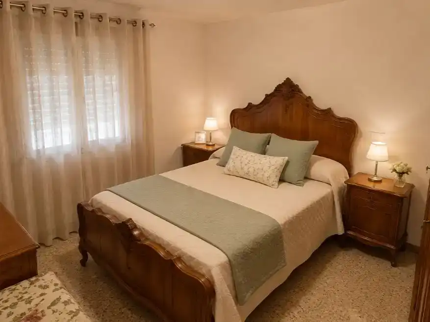 Dormitori de Casa adosada en venda en Castillejo-Sierra amb Traster i Moblat