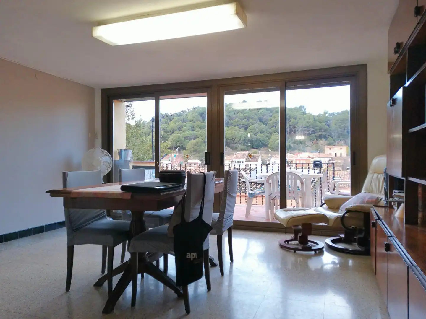 Menjador de Casa o xalet en venda en Sant Llorenç Savall amb Calefacció, Terrassa i Traster