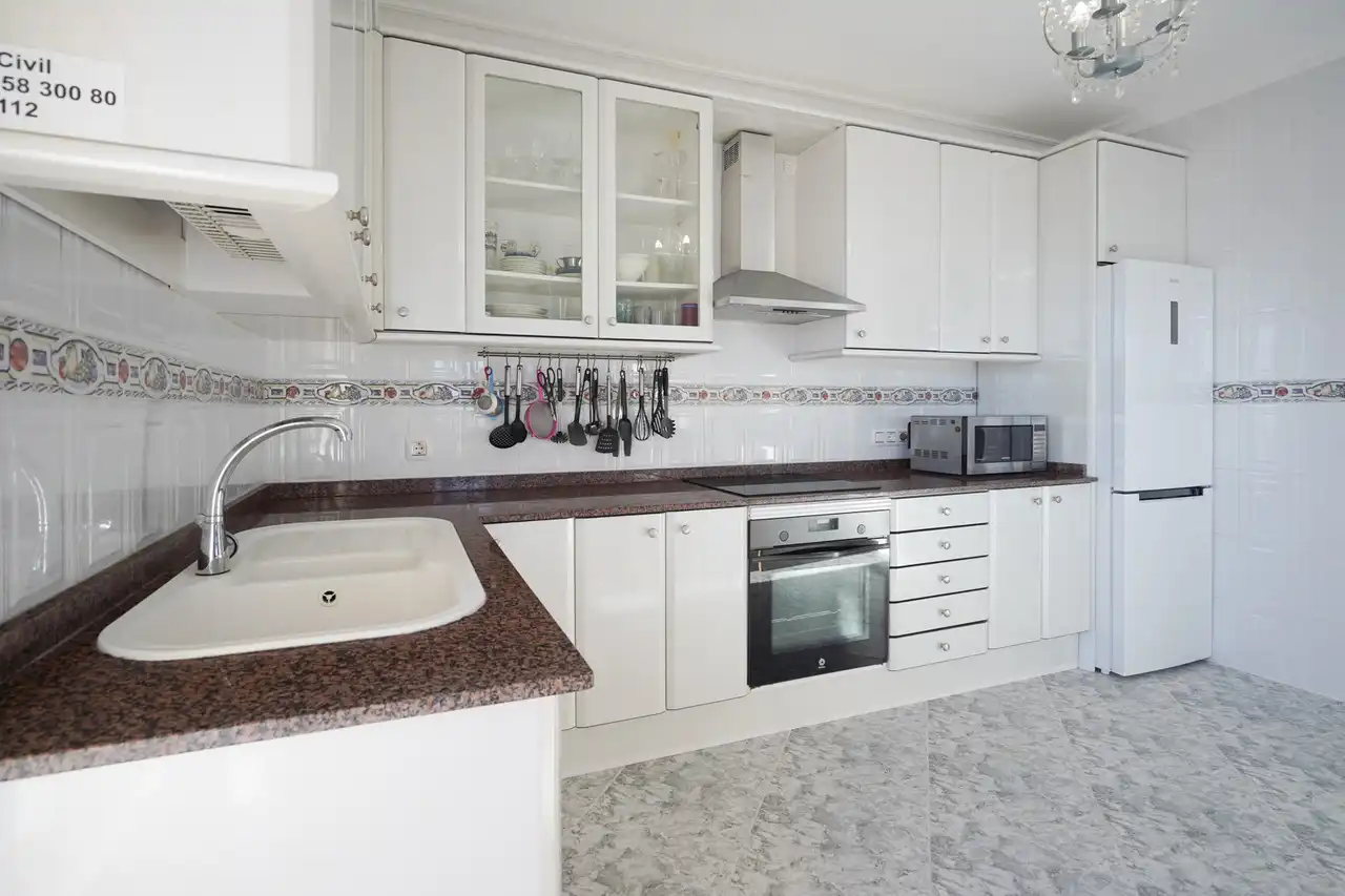 Cocina de Casa o chalet en venta en Calpe / Calp con Terraza y Trastero