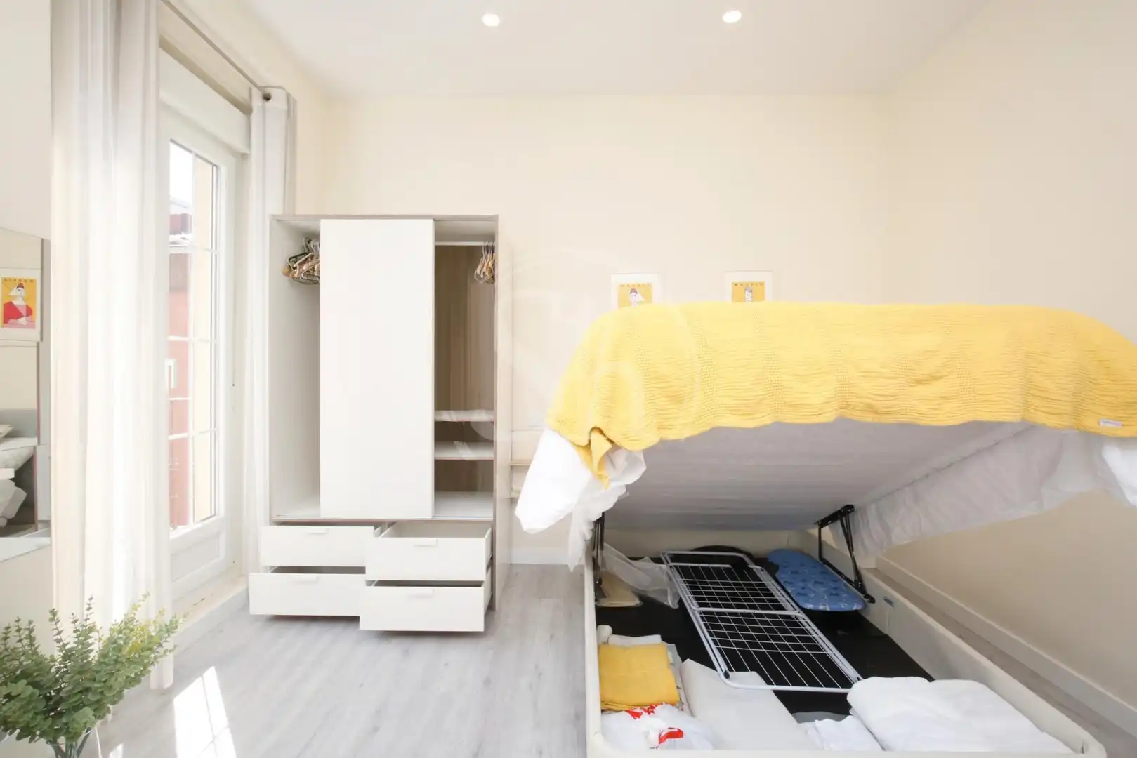 Habitación de Piso de alquiler en Madrid con Aire acondicionado, Calefacción y Amueblado
