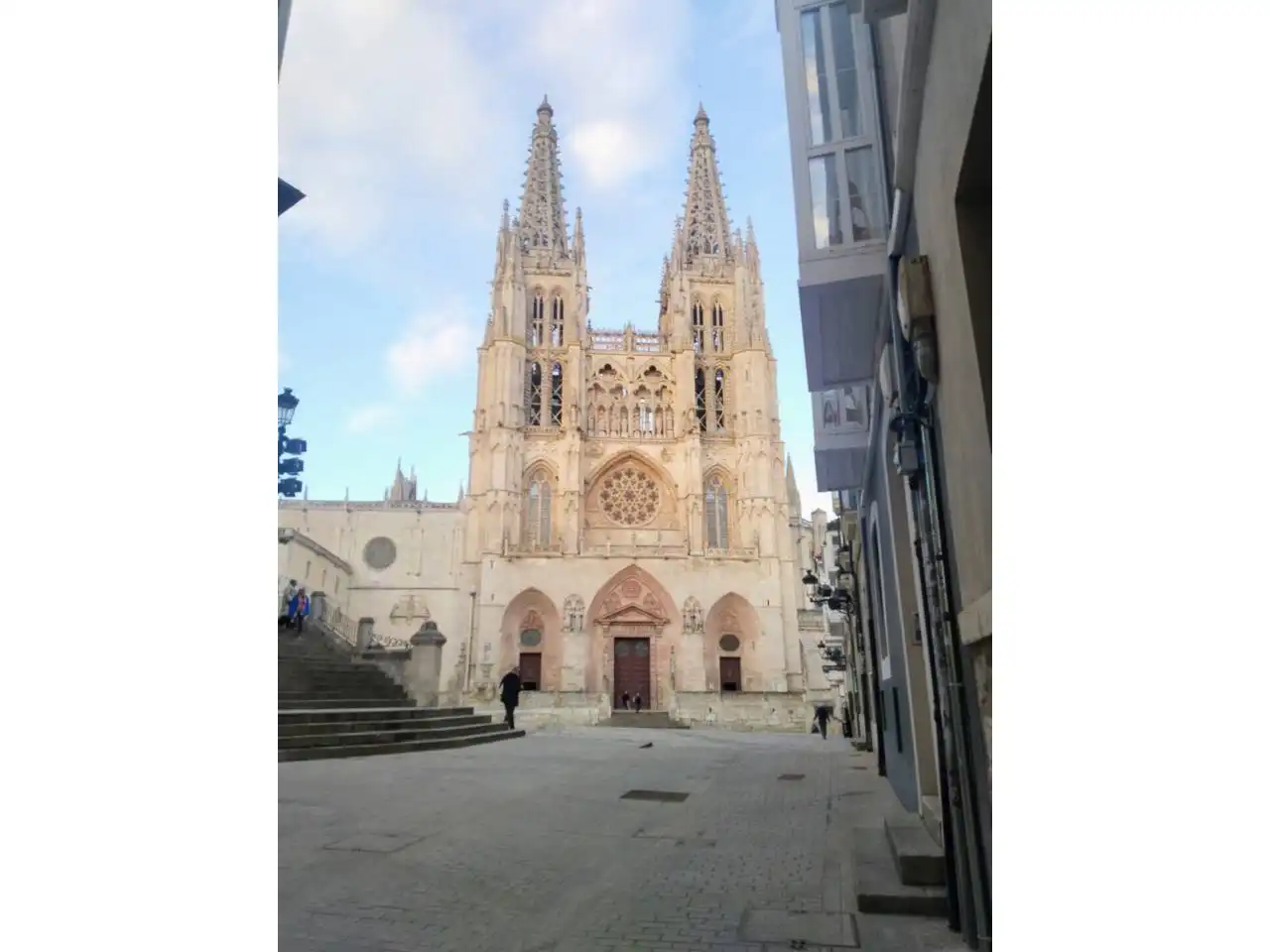 Exterior view of Apartments for rent in Burgos  with Heating, Parquet flooring and Furnished