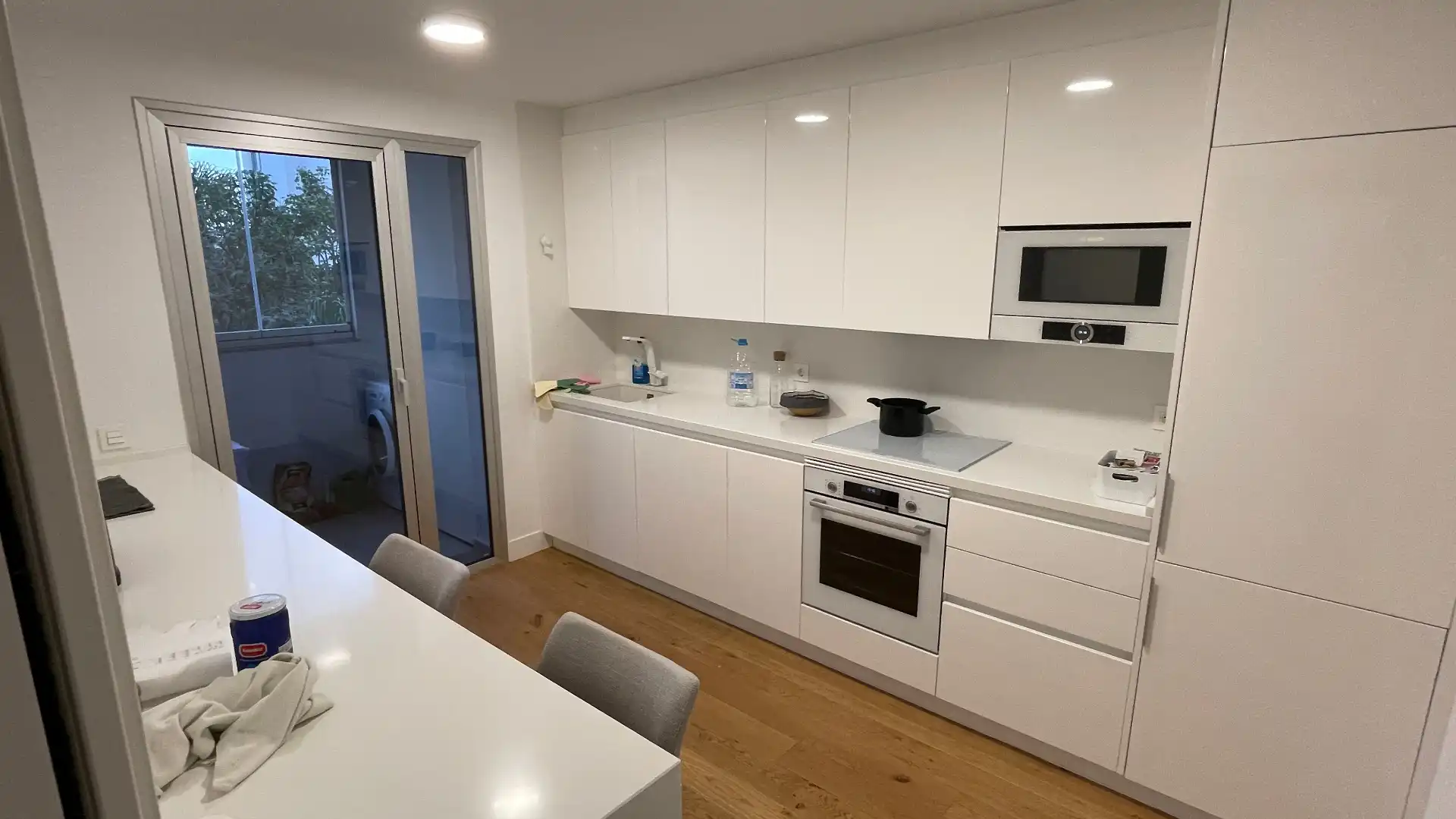 Cocina de Apartamento en venta en Mijas con Aire acondicionado, Calefacción y Parquet