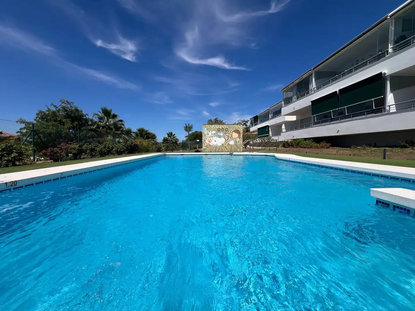 Swimming pool of Apartments for sale in Málaga  with Air Conditioner, Private garden and Terrace
