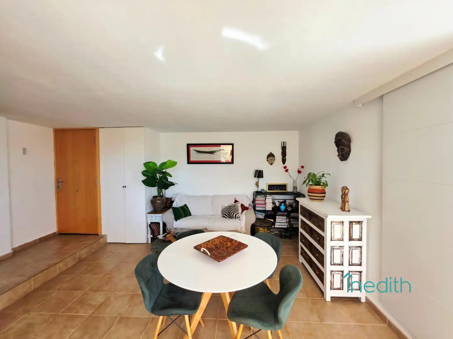 Wohnzimmer von Wohnung zum Verkauf in Sant Pere de Ribes mit Klimaanlage, Heizung und Terrasse