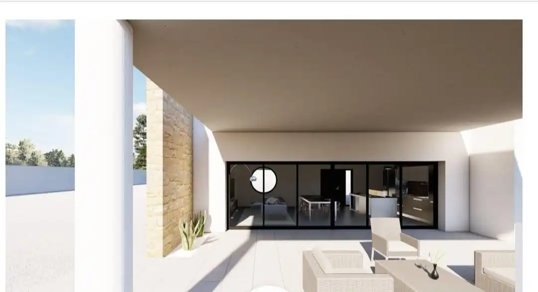 Terraza de Casa o chalet en venta en El Pinós / Pinoso con Calefacción y Piscina