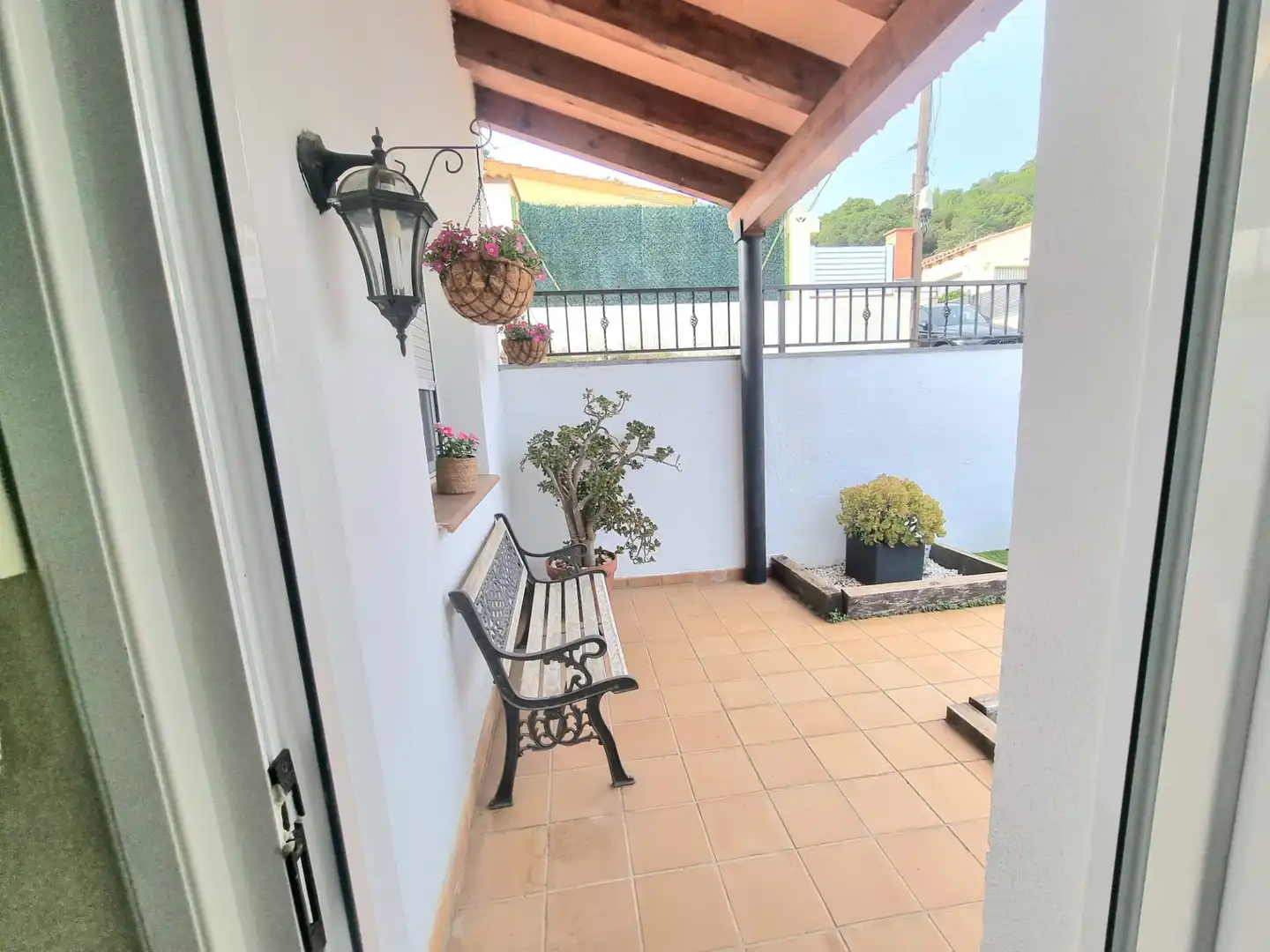 Terrasse von Haus oder Chalet zum Verkauf in Bigues i Riells del Fai mit Klimaanlage, Heizung und Parkett