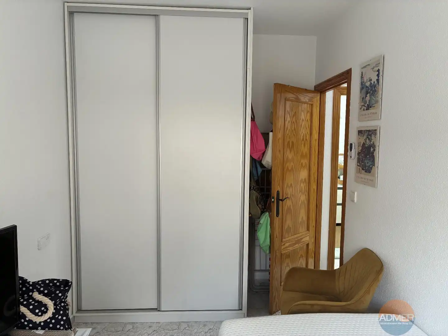 Bedroom of Flat for sale in San Javier  with Air Conditioner, Storage room and Furnished