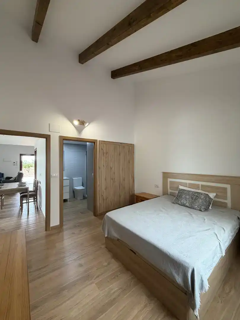 Bedroom of Apartments for rent in Elche / Elx  with Private garden and Furnished
