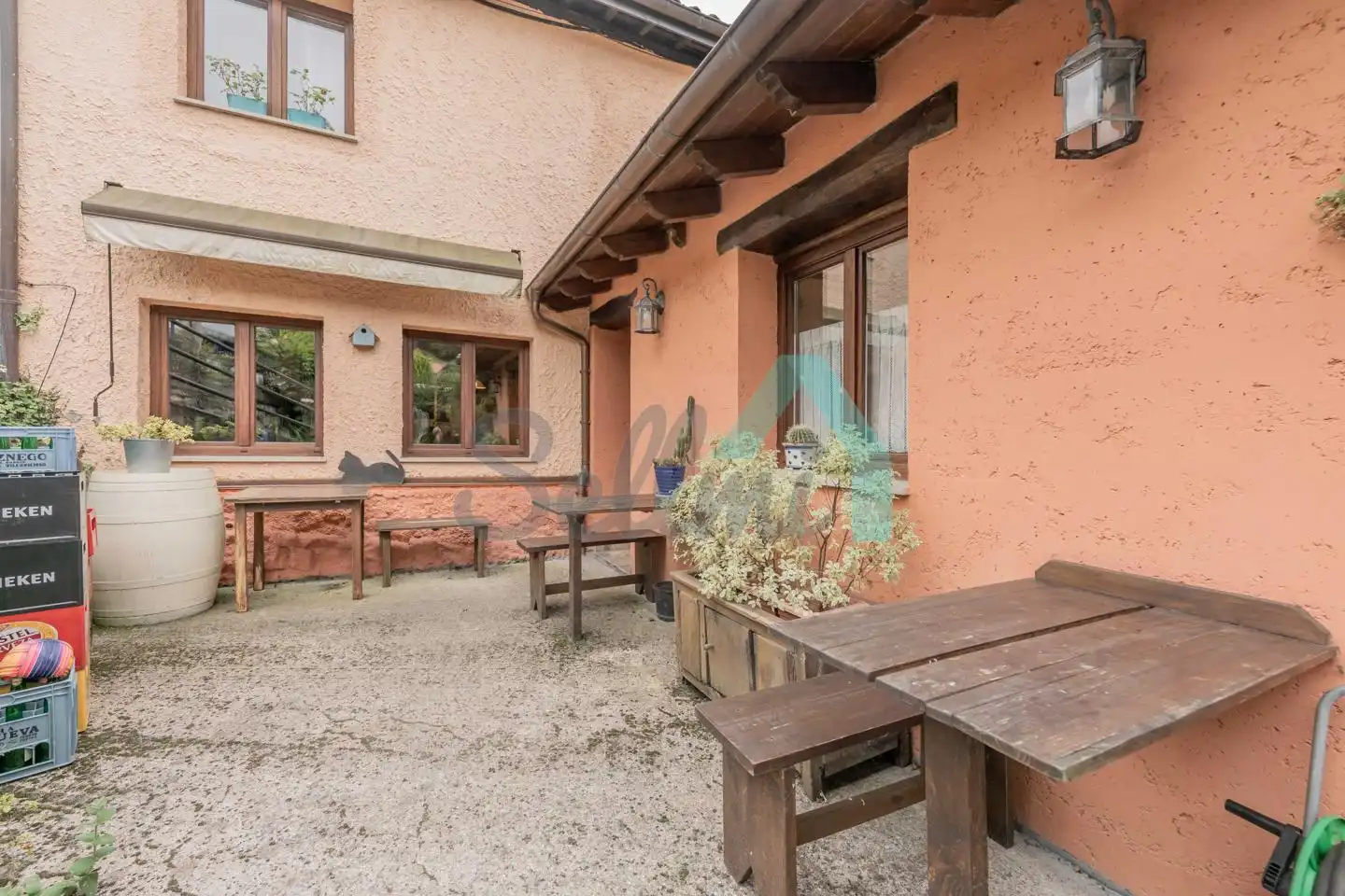 Terraza de Casa o chalet en venta en Sobrescobio con Calefacción, Jardín privado y Terraza