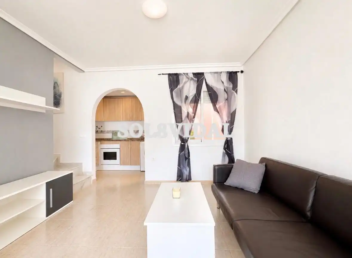 Sala de estar de Casa o chalet en venta en Murcia con Aire acondicionado, Amueblado y Balcón