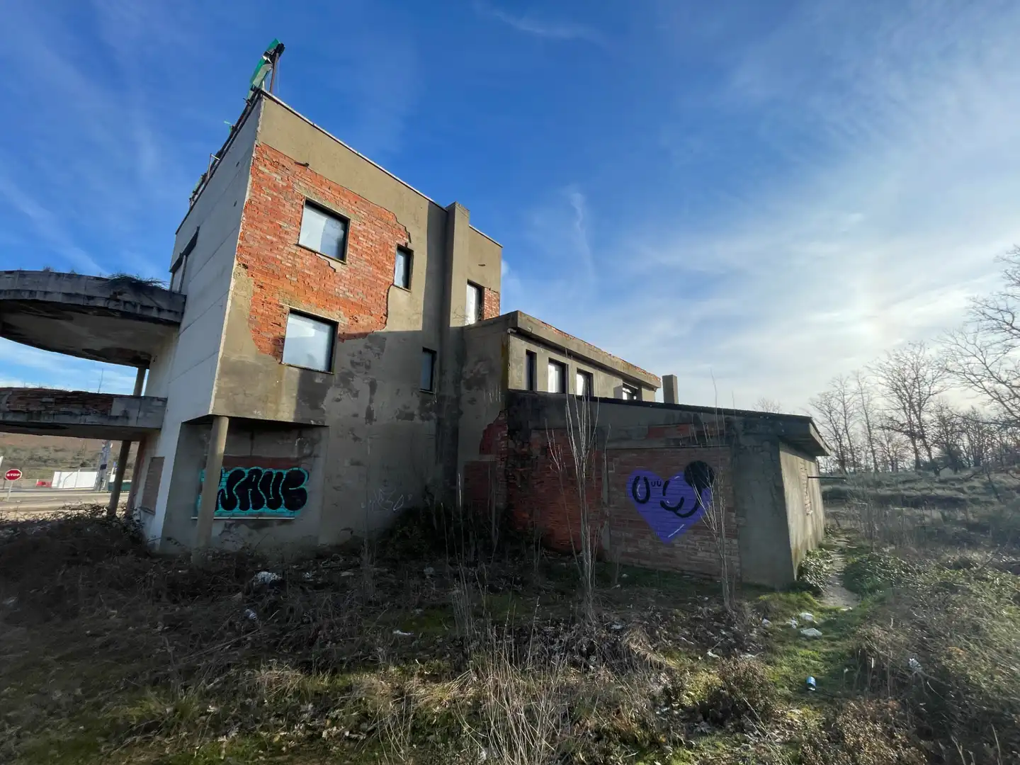 Vista exterior de Edificio en venta en Otero de Bodas