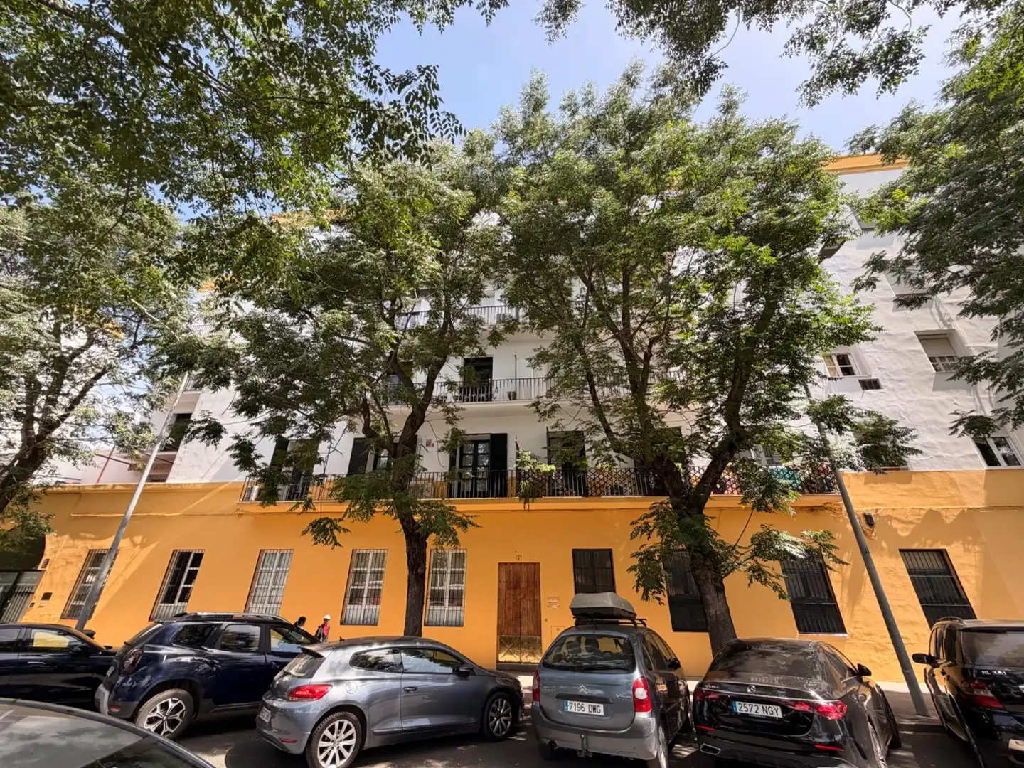 Vista exterior de Piso de alquiler en Sevilla con Aire acondicionado, Calefacción y Amueblado