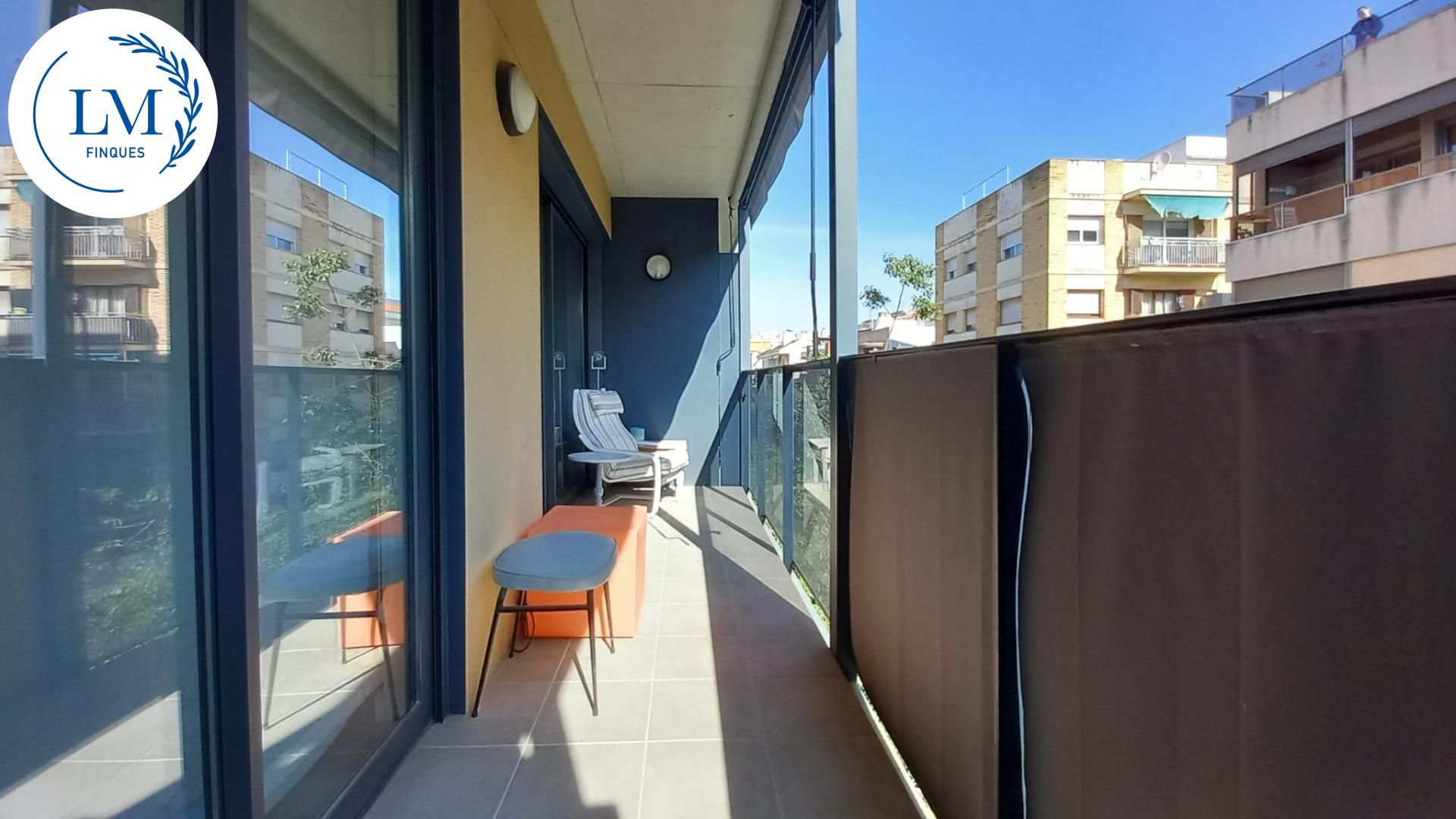 Terraza de Piso de alquiler en Vilanova i la Geltrú con Aire acondicionado, Terraza y Amueblado