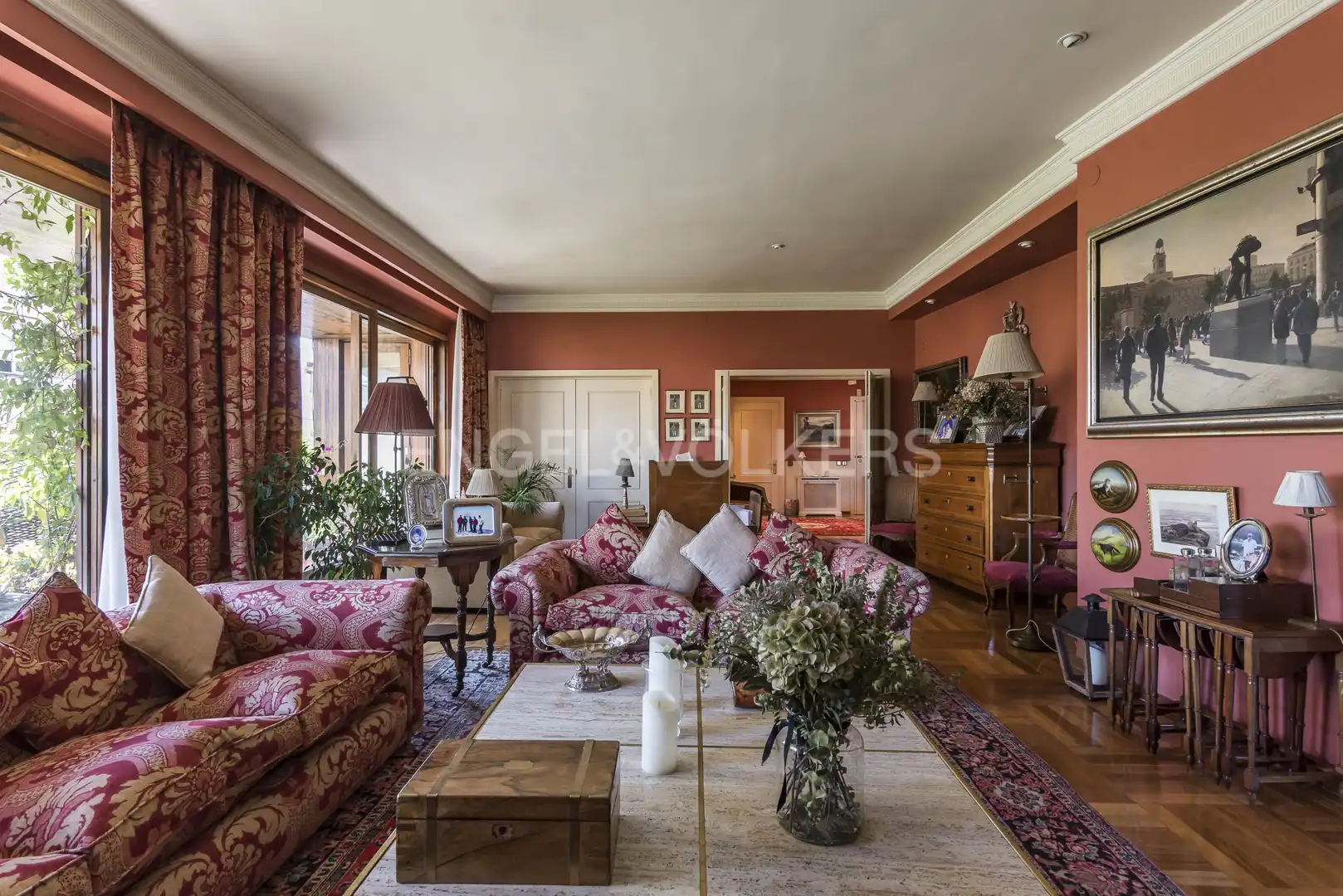 Sala de estar de Piso en venta en Madrid con Aire acondicionado, Calefacción y Parquet