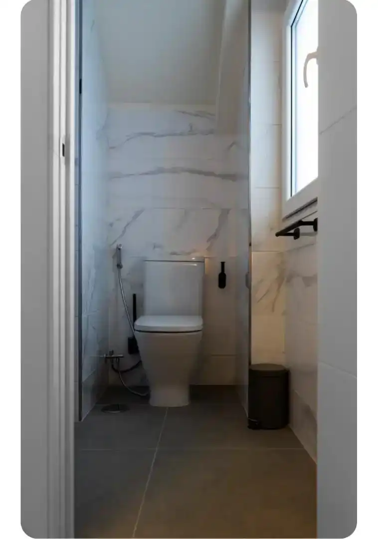 Baño de Casa adosada en venta en Málaga con Aire acondicionado, Parquet y Amueblado
