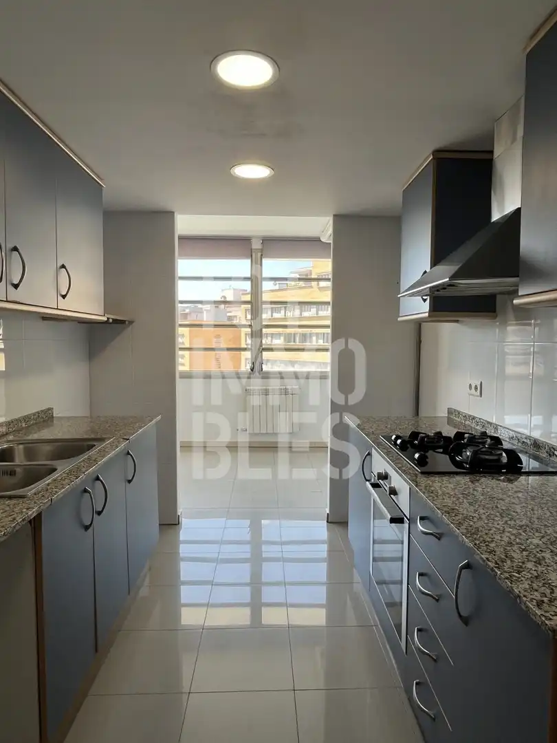 Kitchen of Flat for sale in Girona  with Heating, Terrace and Swimming Pool