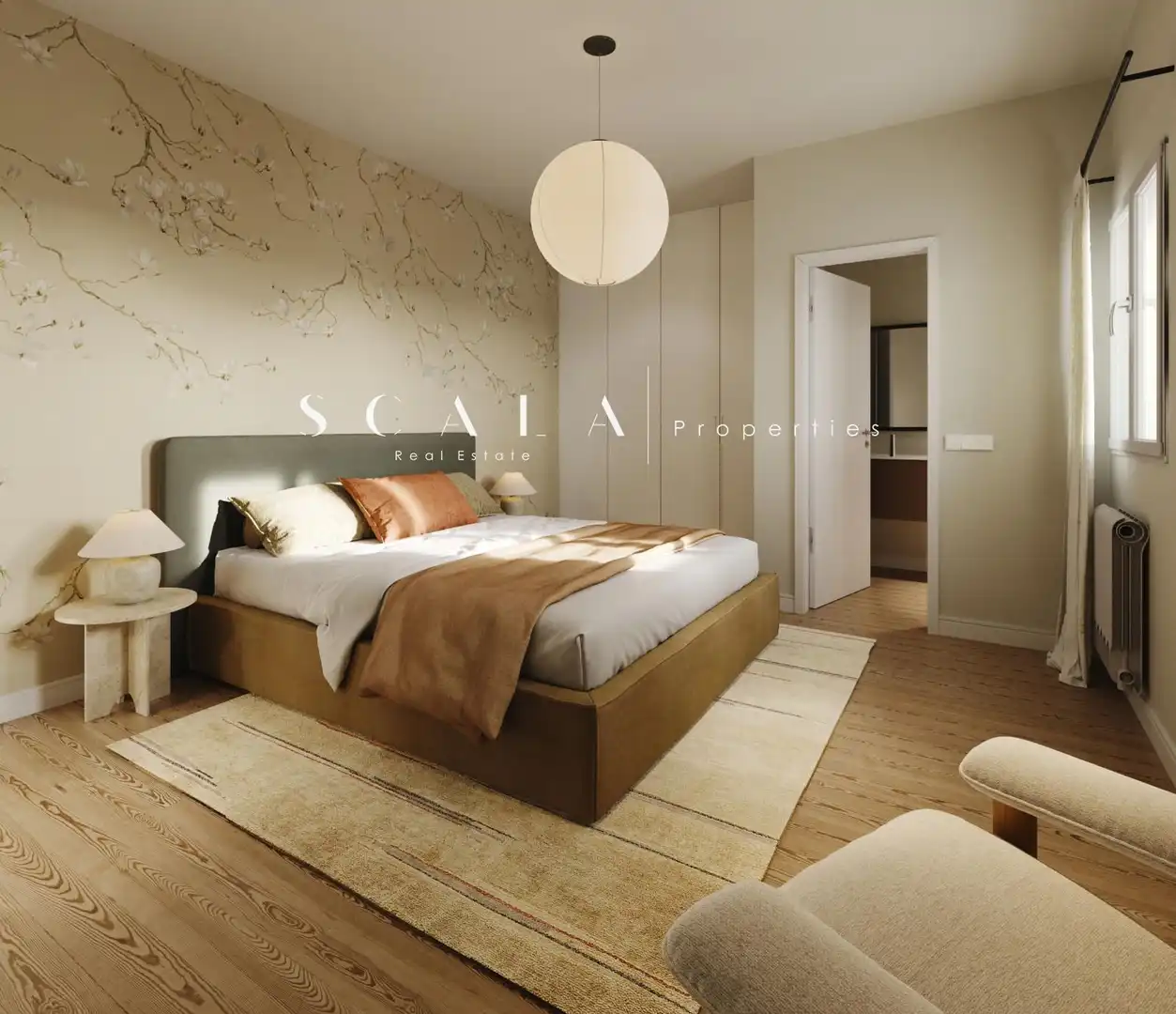 Bedroom of Attic for sale in Madrid  with Air Conditioner, Heating and Terrace