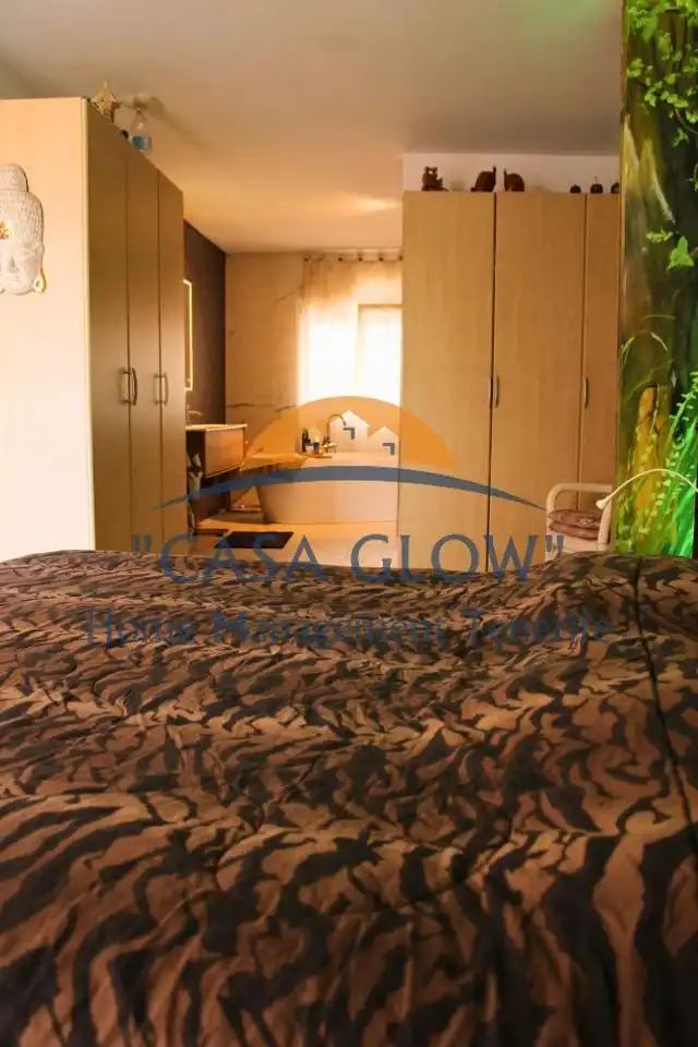 Schlafzimmer von Einfamilien-Reihenhaus zum Verkauf in Guía de Isora mit Klimaanlage, Heizung und Terrasse