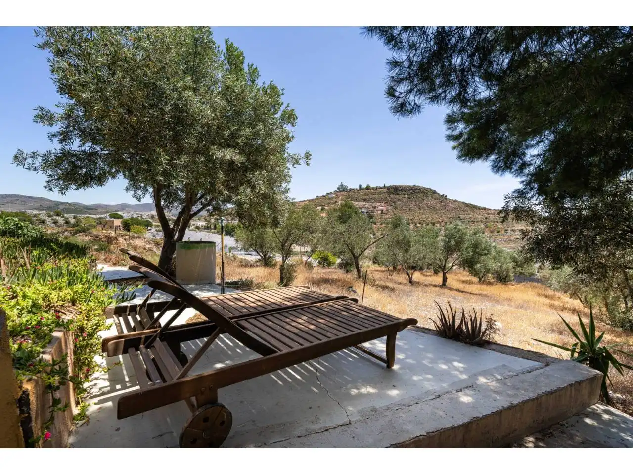 Terraza de Finca rústica en venta en Felix con Jardín privado, Terraza y Amueblado