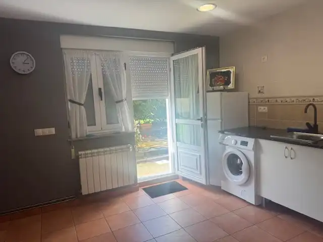 Cuina de Casa o xalet en venda en Castropol amb Calefacció, Jardí privat i Parquet