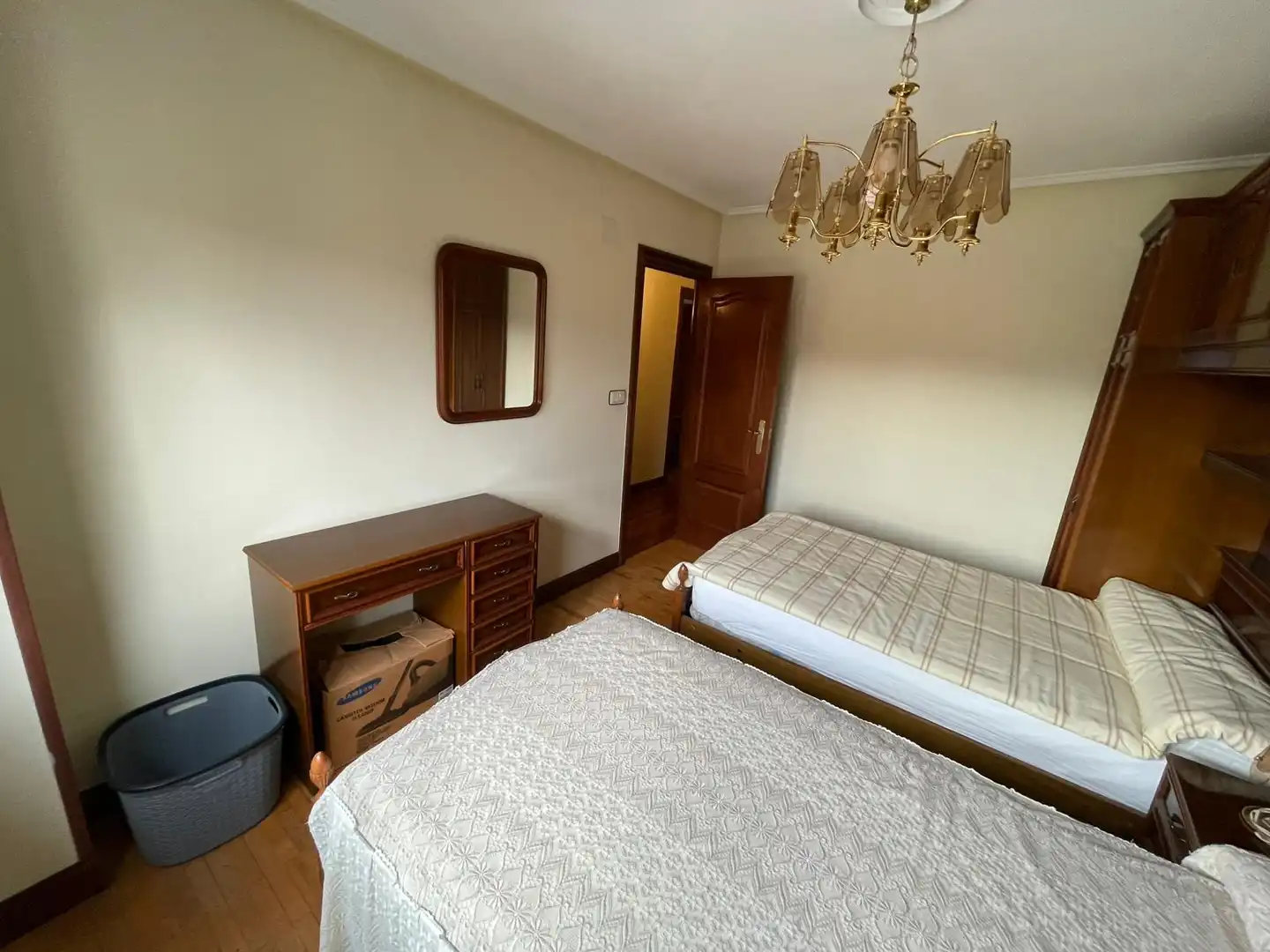 Bedroom of Flat for sale in Barakaldo   with Heating, Parquet flooring and Terrace