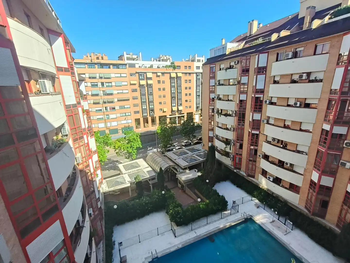 Vista exterior de Pis de lloguer en Madrid amb Calefacció i Traster