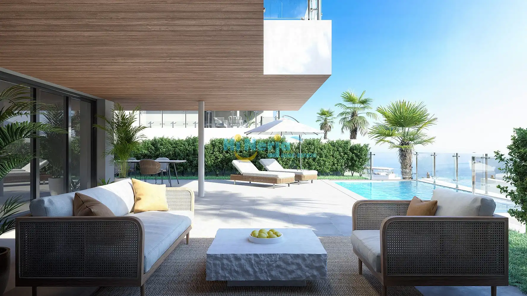 Terraza de Apartamento en venta en Nerja con Terraza, Trastero y Piscina