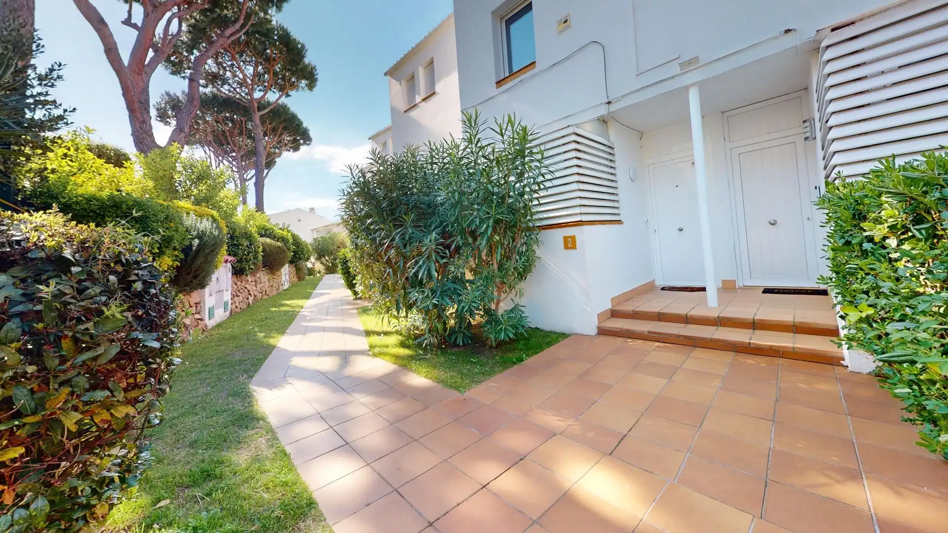 Jardín de Casa adosada en venta en Castell d'Aro, Platja d'Aro i s'Agaró con Aire acondicionado, Calefacción y Jardín privado