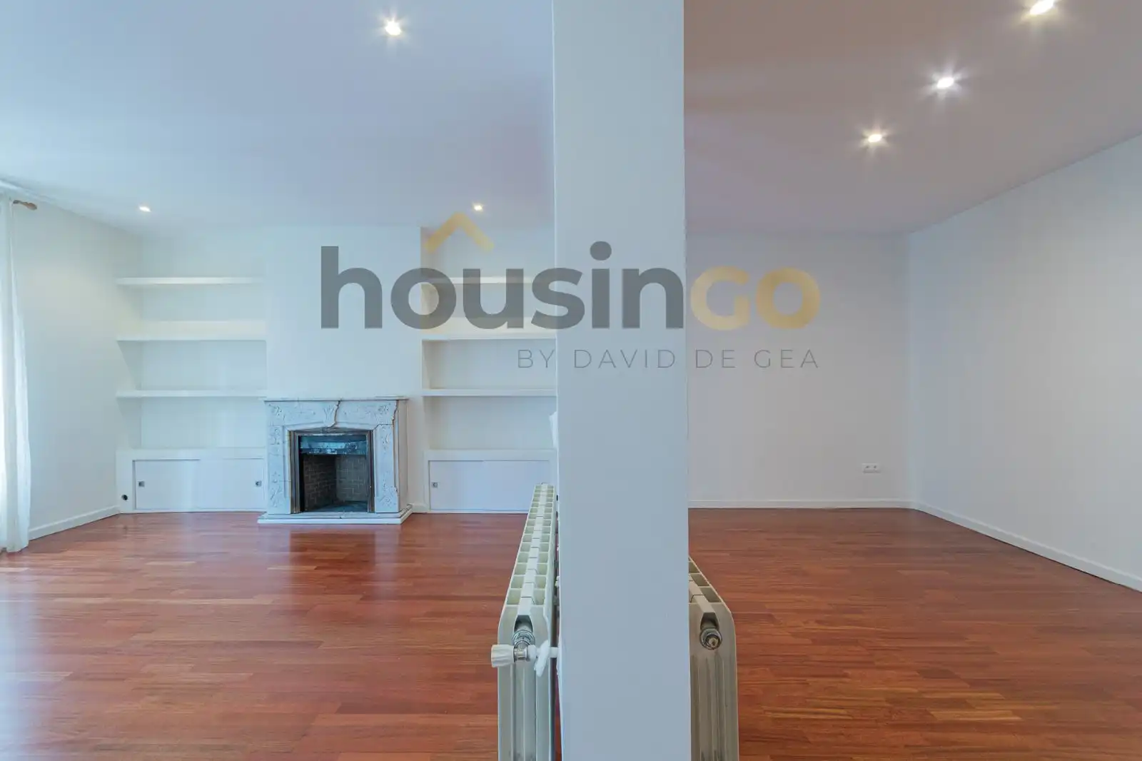 Sala de estar de Piso de alquiler en Barrio de Salamanca