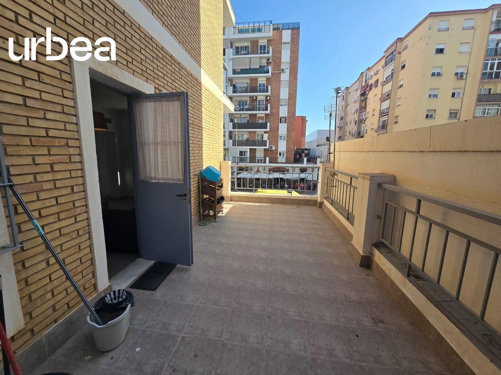 Vista exterior de Pis de lloguer en Málaga Capital amb Aire condicionat, Calefacció i Terrassa