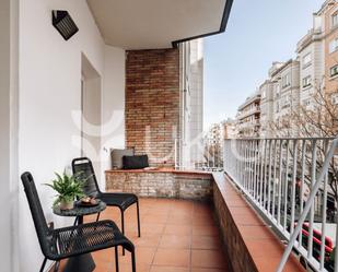 Terrace of Apartment to rent in  Barcelona Capital  with Air Conditioner, Furnished and Oven