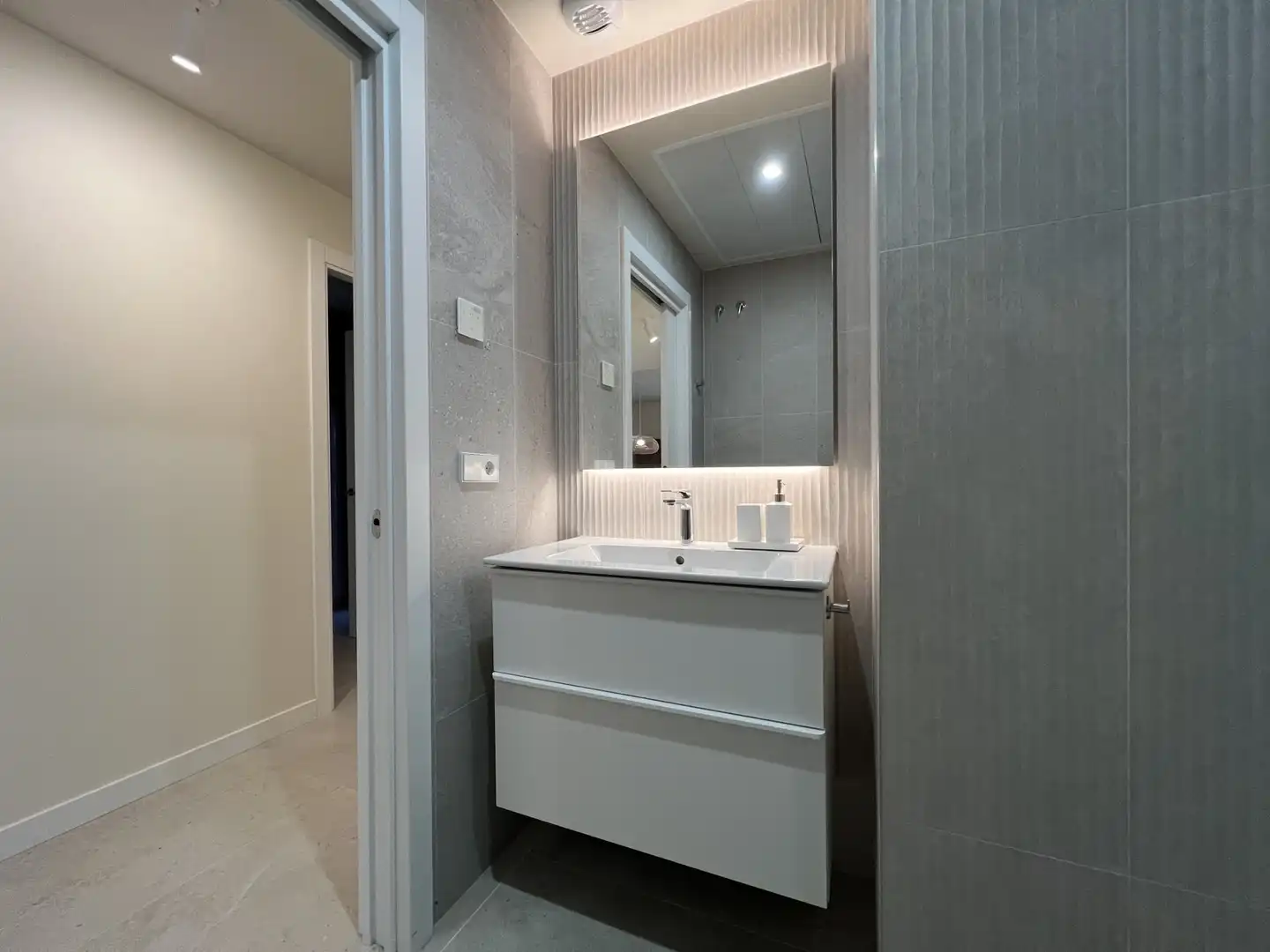 Baño de Casa o chalet de alquiler en Salou con Aire acondicionado, Calefacción y Terraza