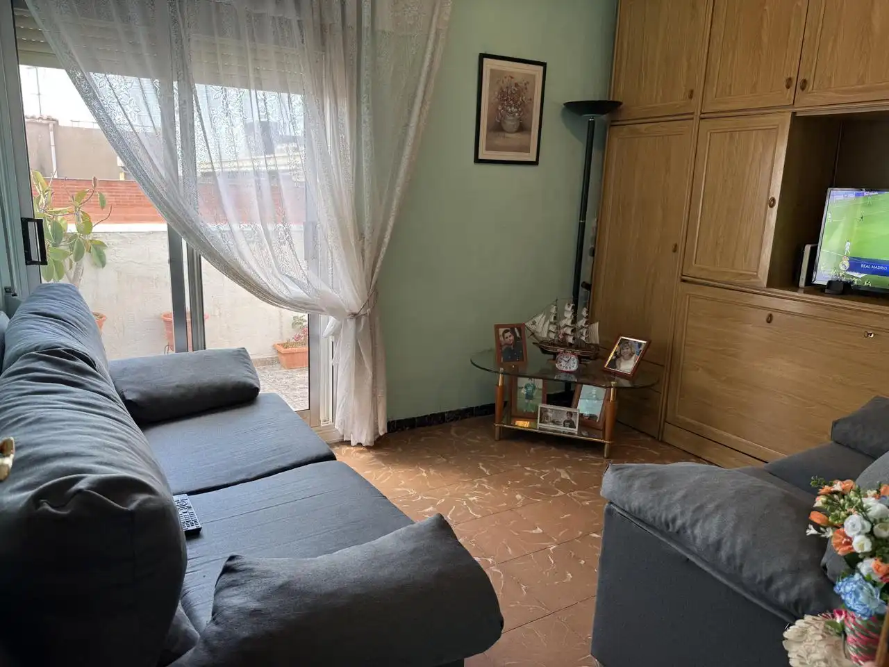 Sala d'estar de Pis en venda en Terrassa