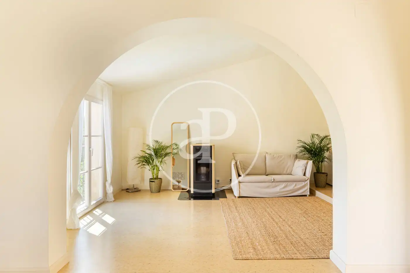 Sala de estar de Finca rústica en venta en Albalat dels Tarongers con Calefacción, Jardín privado y Terraza