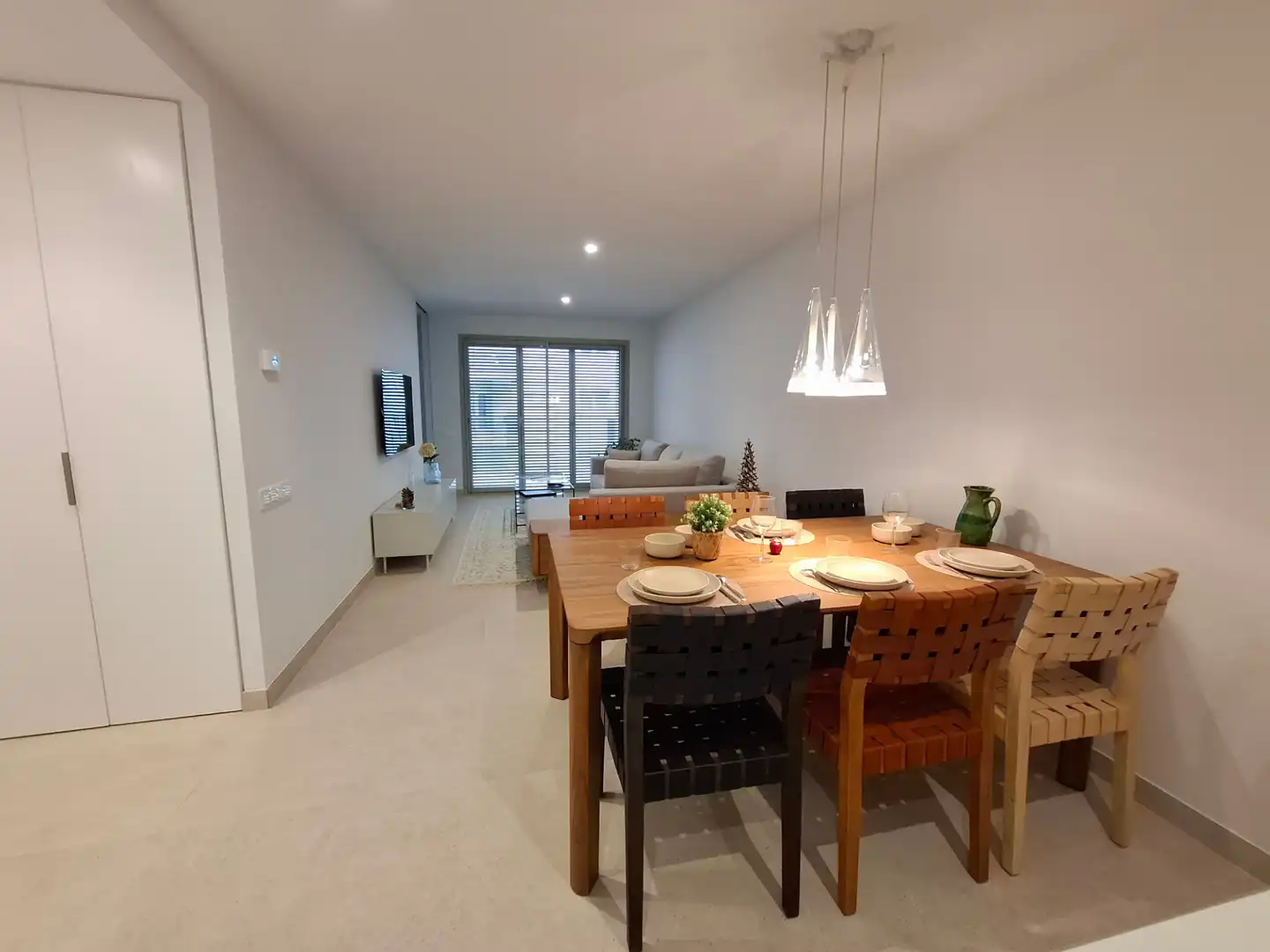 Dining room of Flat for sale in Palamós  with Air Conditioner, Heating and Terrace