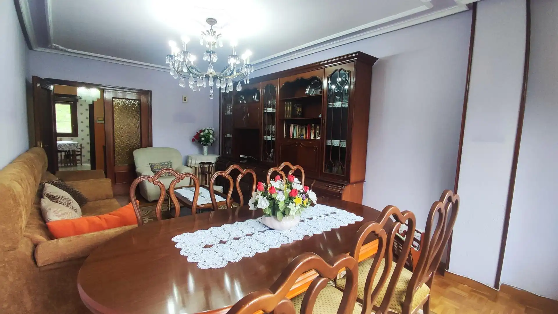 Esszimmer von Wohnung zum Verkauf in Mieres (Asturias) mit Heizung