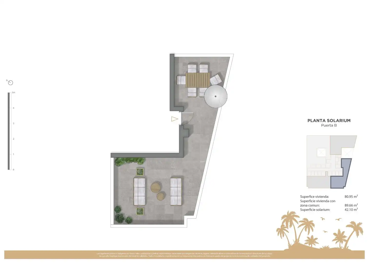 Penthouse with pool for sale in Pueblo, imagen 9