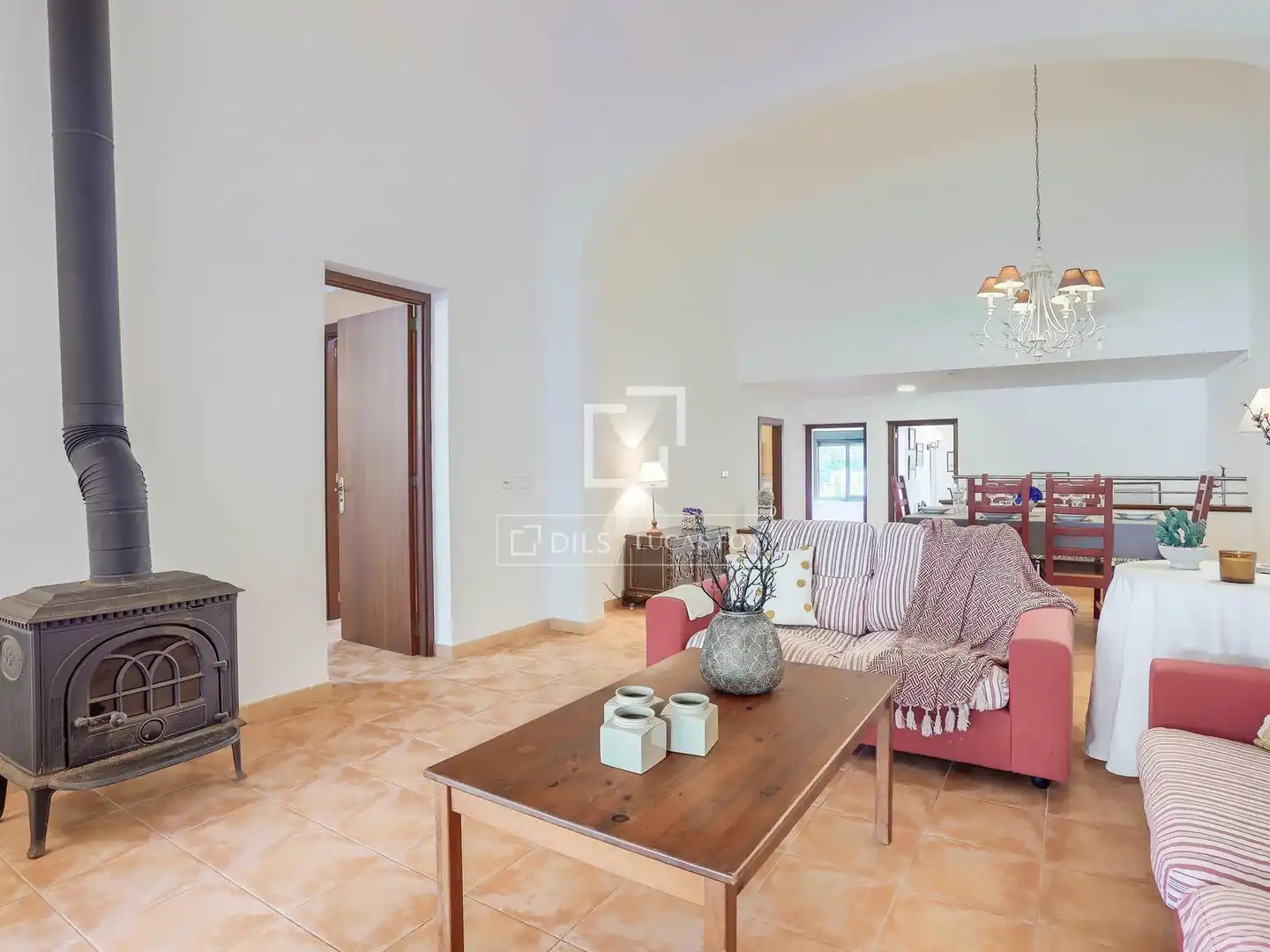 Living room of Houses for sale in Pollença  with Private garden, Terrace and Swimming Pool