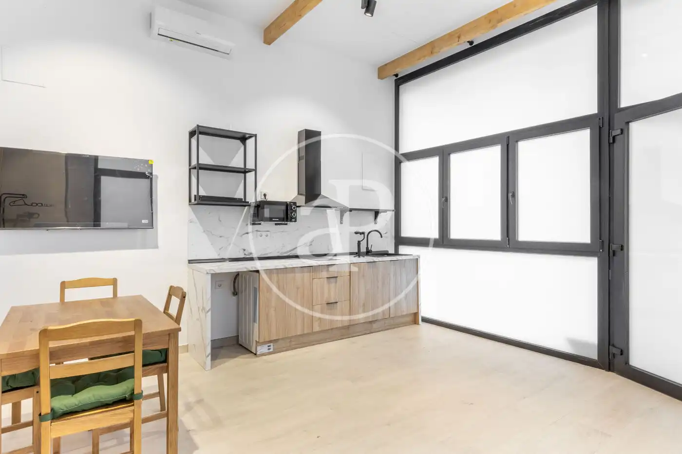 Kitchen of Lofts for sale in Valencia  with Air Conditioner, Heating and Furnished