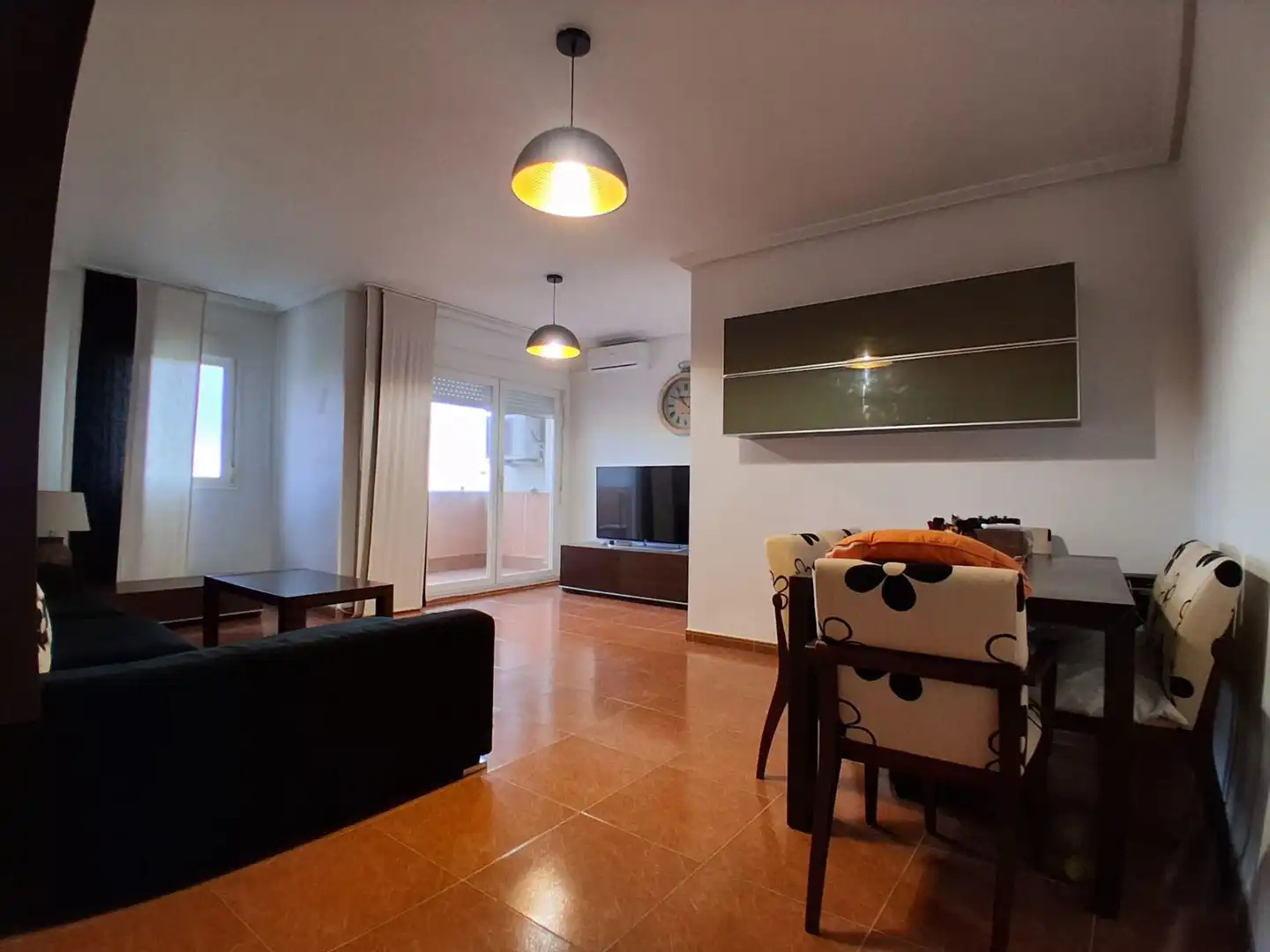Sala d'estar de Pis en venda en Roquetas de Mar amb Aire condicionat, Calefacció i Terrassa