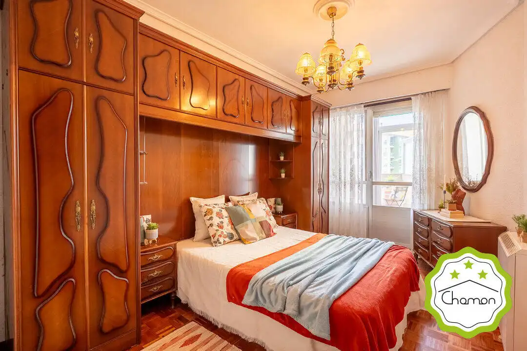 Schlafzimmer von Wohnung zum Verkauf in Lekeitio mit Heizung und Terrasse