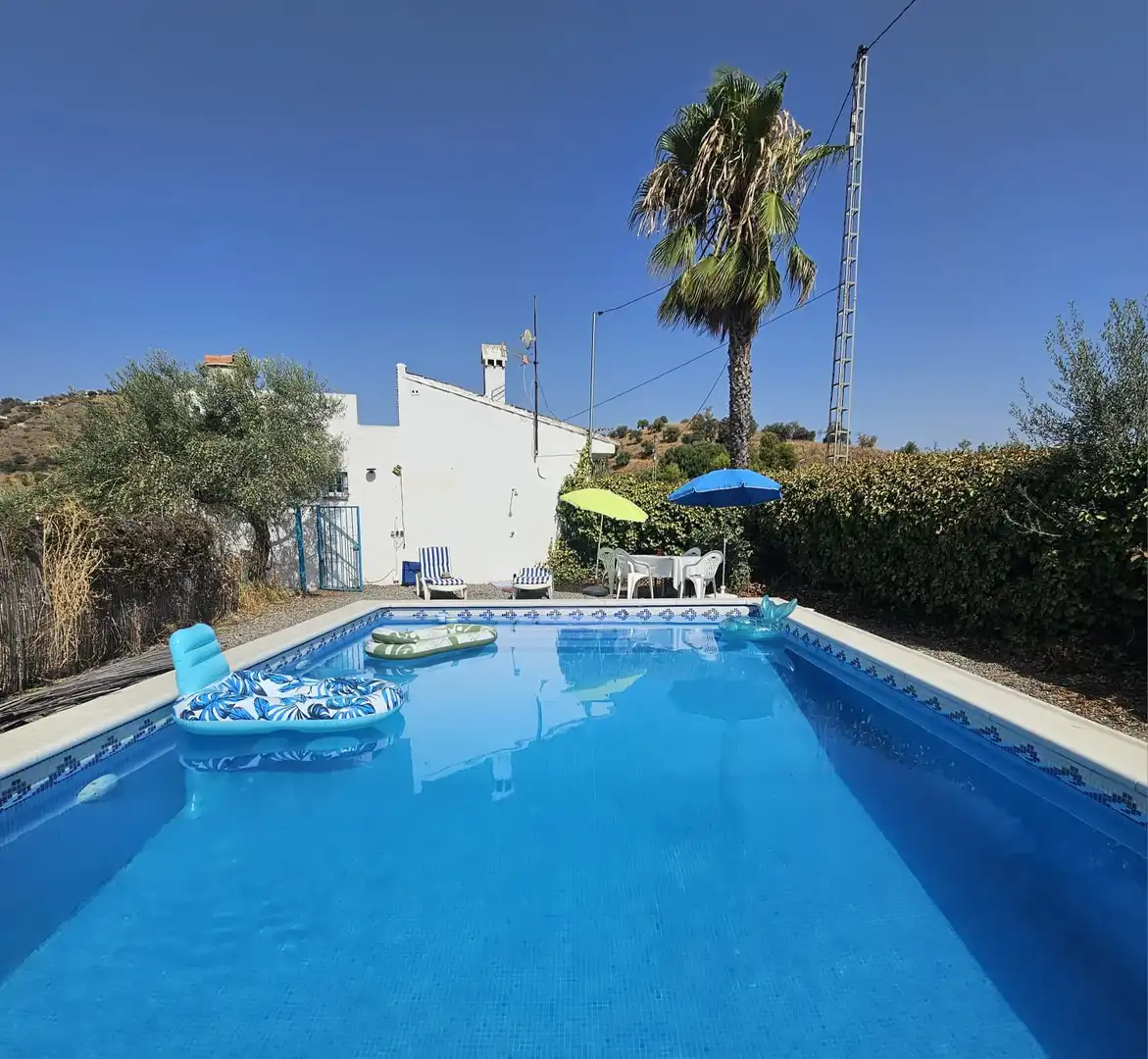 Swimming pool of Country homes for rent in Guaro  with Private garden, Swimming Pool and Furnished