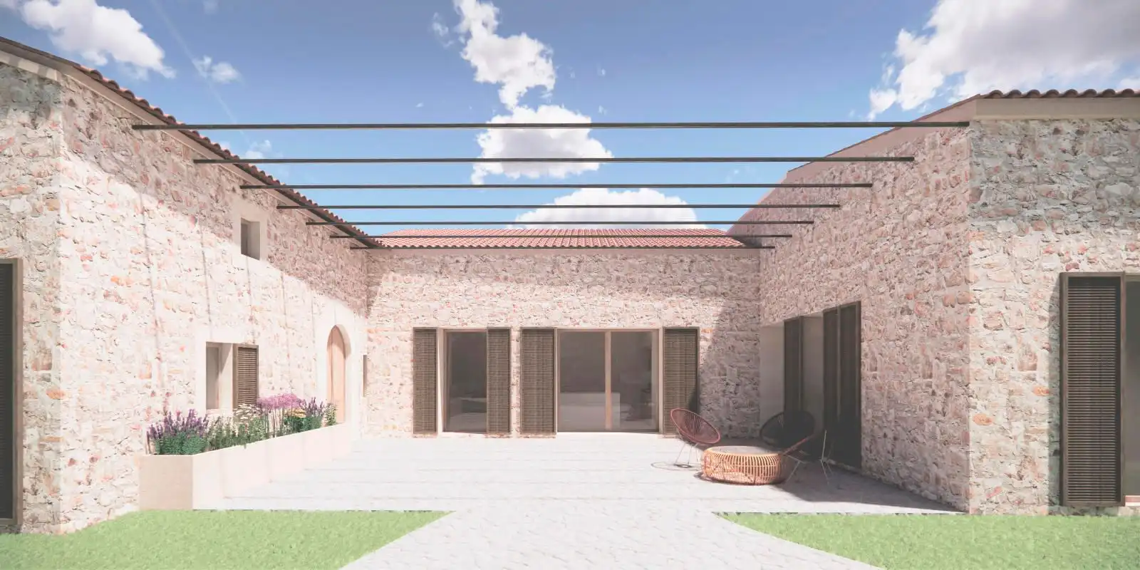 Exterior view of Country homes for sale in Pollença  with Private garden, Terrace and Storage room