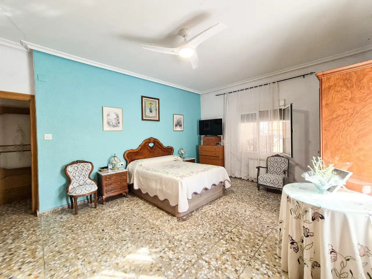 Habitación de Casa o chalet en venta en Elche / Elx con Aire acondicionado y Balcón