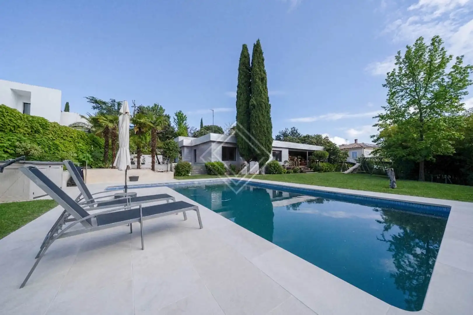 Jardí de Casa o xalet en venda en Fuente del Fresno amb Aire condicionat, Calefacció i Jardí privat
