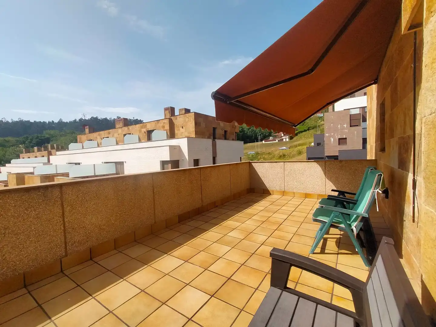 Terrace of Flat for sale in Pravia  with Heating, Terrace and Furnished