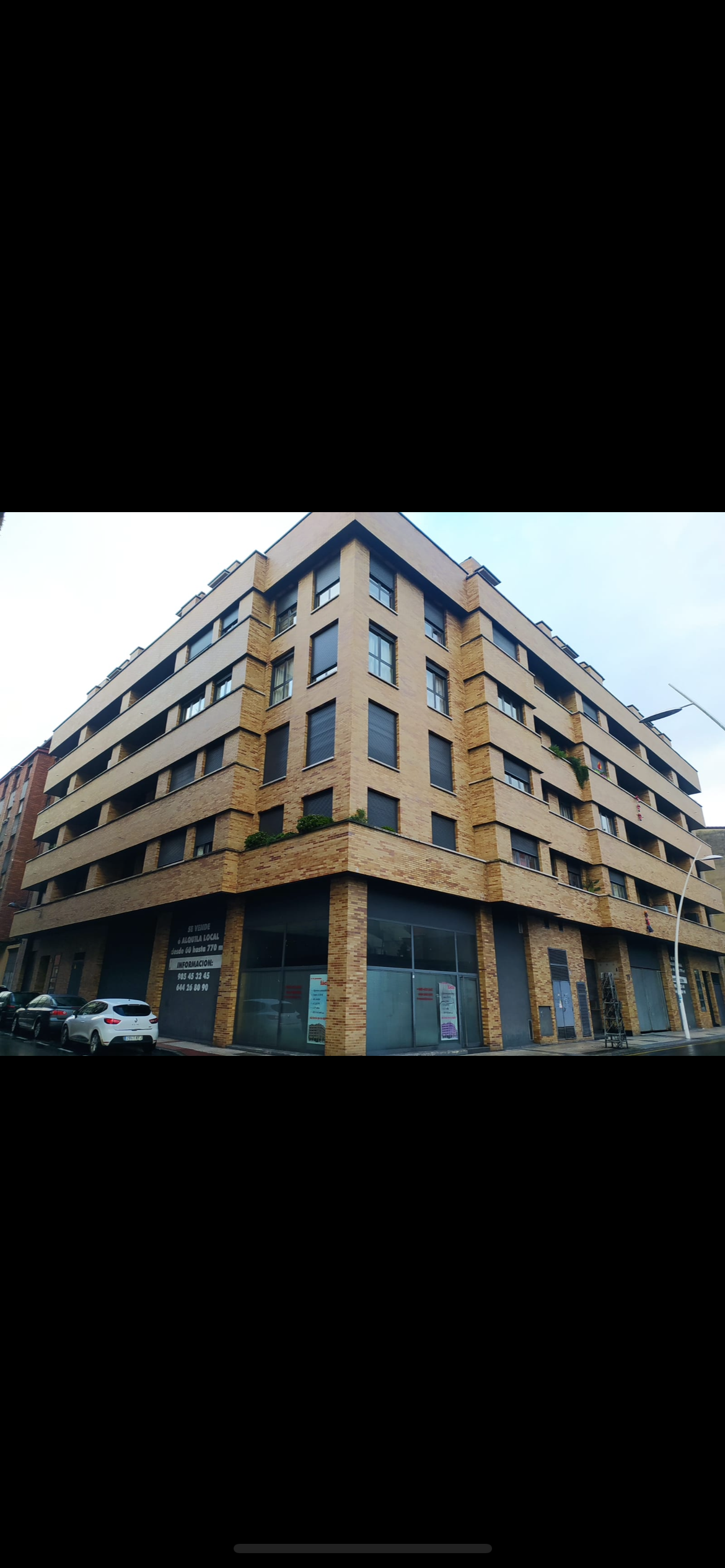 Vista exterior de Garaje de alquiler en Langreo