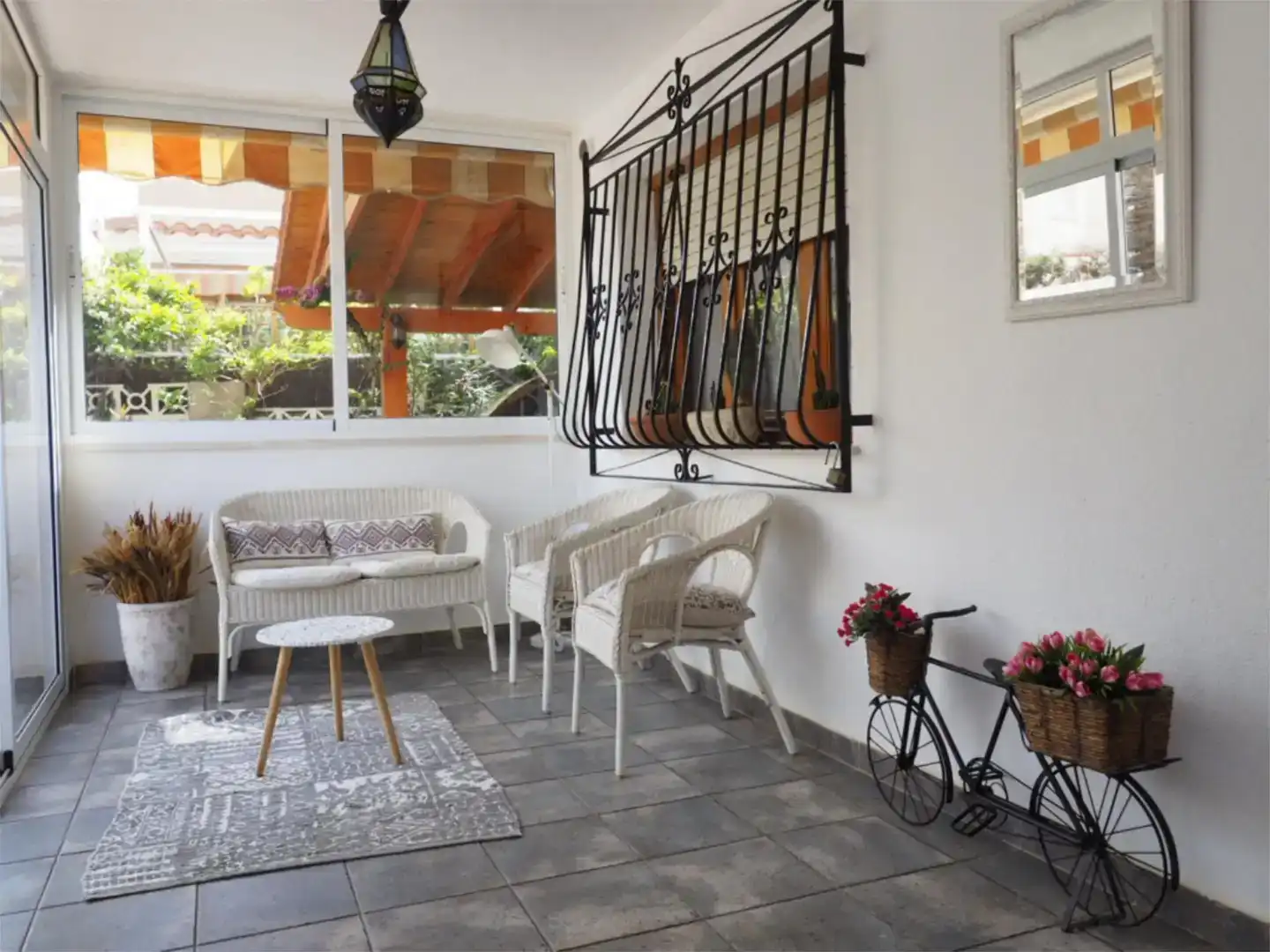Terrasse von Haus oder Chalet zur Miete in Águilas mit Klimaanlage, Privatgarten und Möbliert