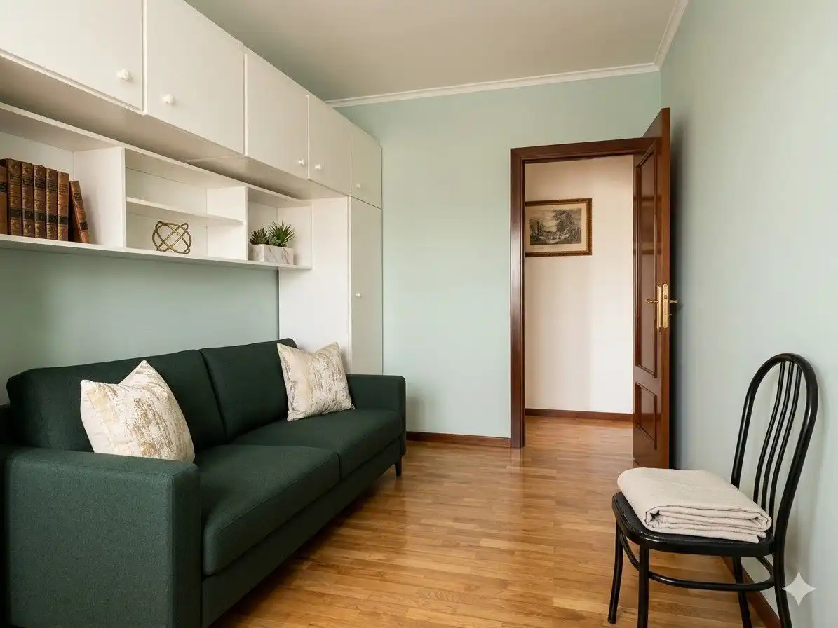Sala d'estar de Pis en venda en  Logroño amb Calefacció, Parquet i Terrassa
