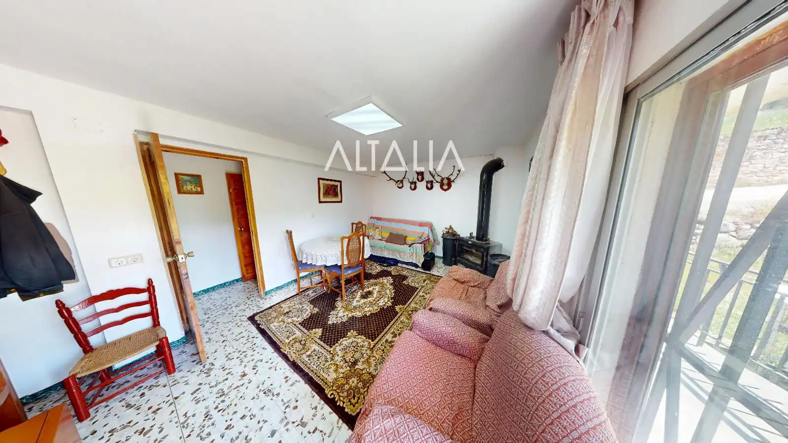 Sala d'estar de Casa o xalet en venda en Huérguina